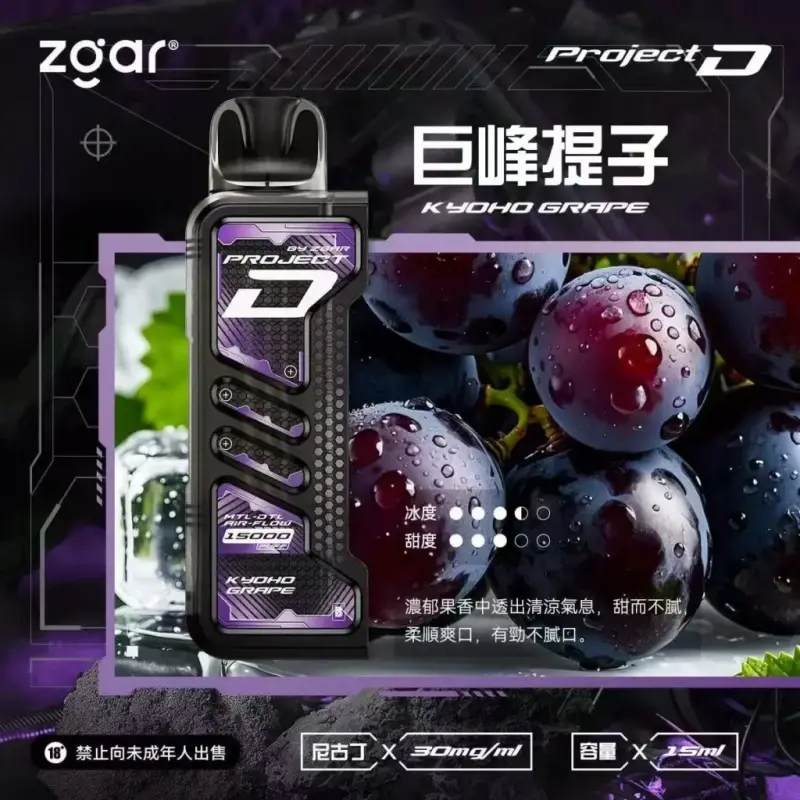 Zgar冰熊卡帶煙彈-巨峰提子.webp - BA Vaper | BA-TOP 台灣官方旗艦店 | 電子煙主機·煙彈·一次性霧化器